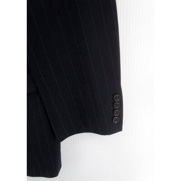 Paul Stuart Sport Coat 40 Blazer Pinstriped Business Jacket Preppy - Picture 3 of 12
